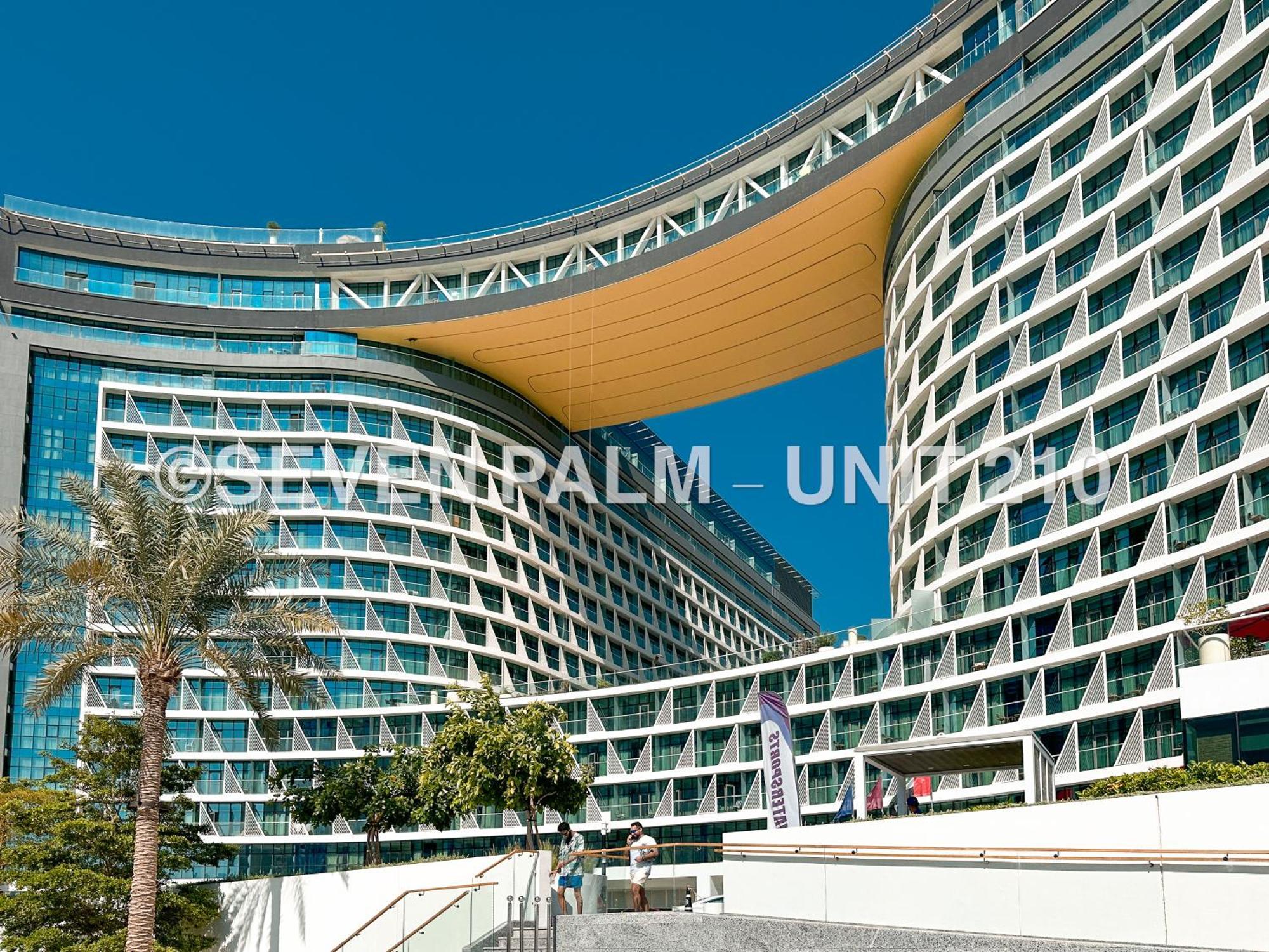 Luxus-Studio Mit Private Beach In Top-Lage, Meerblick & Infinity Pool! Dubai Eksteriør bilde