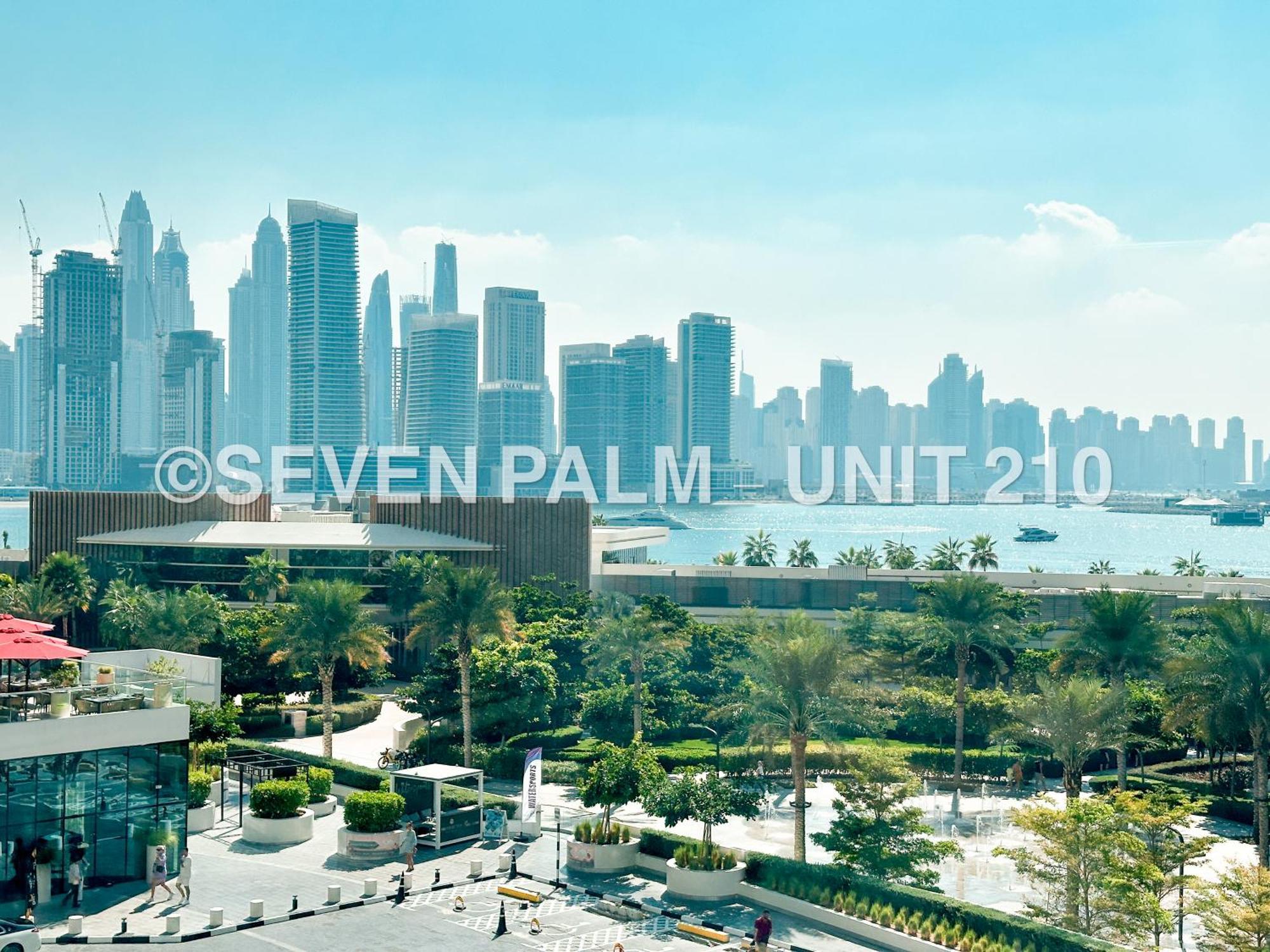 Luxus-Studio Mit Private Beach In Top-Lage, Meerblick & Infinity Pool! Dubai Eksteriør bilde