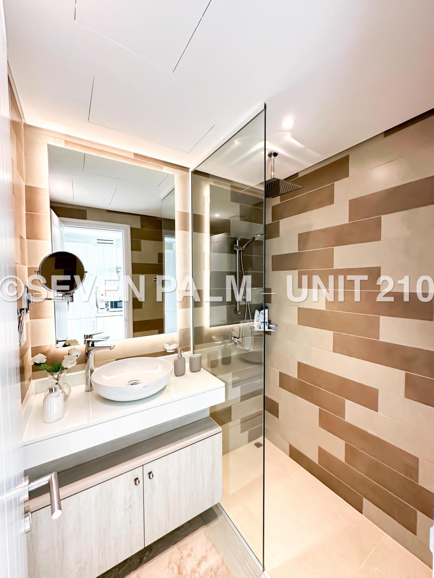 Luxus-Studio Mit Private Beach In Top-Lage, Meerblick & Infinity Pool! Dubai Eksteriør bilde