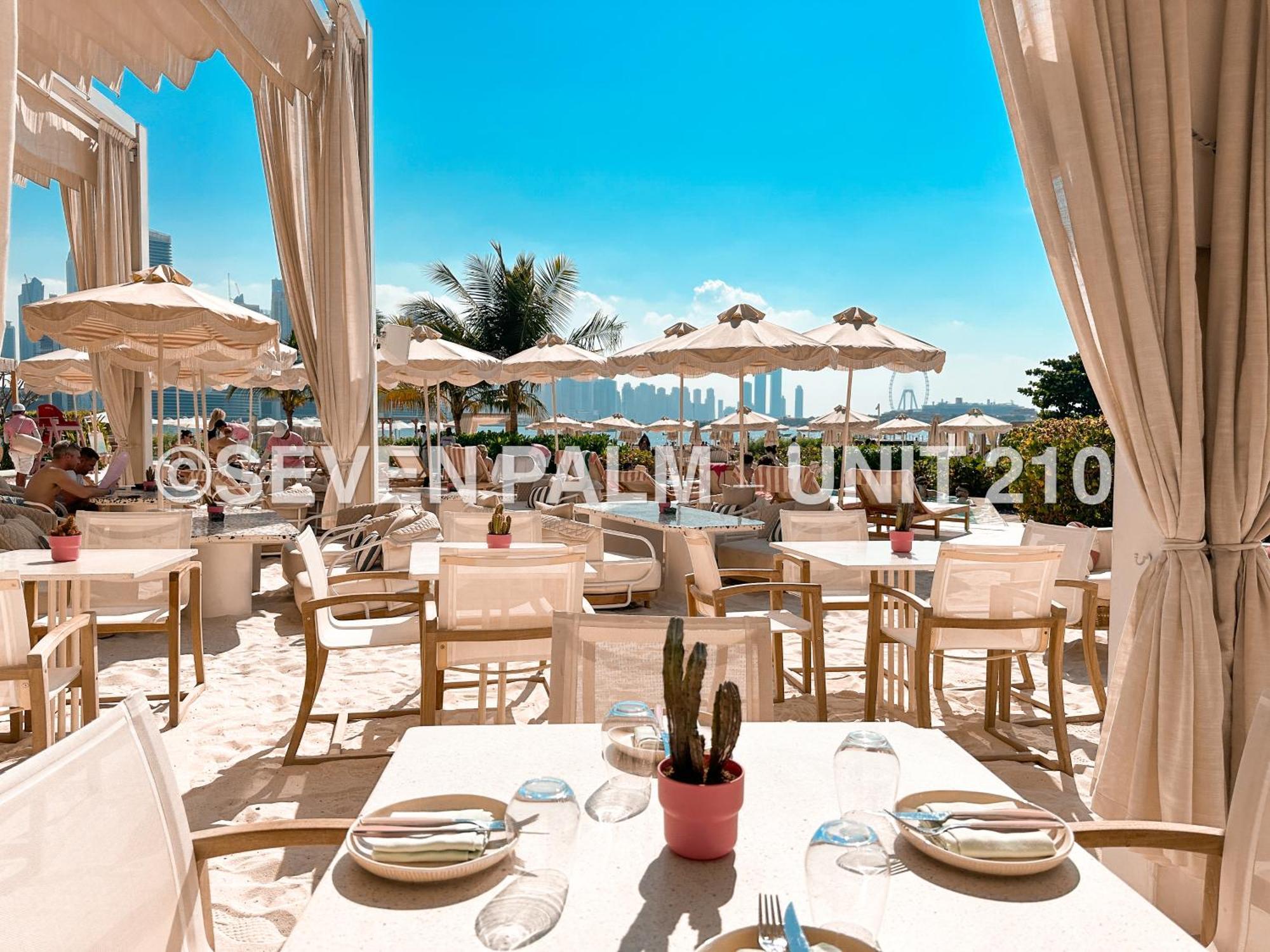 Luxus-Studio Mit Private Beach In Top-Lage, Meerblick & Infinity Pool! Dubai Eksteriør bilde