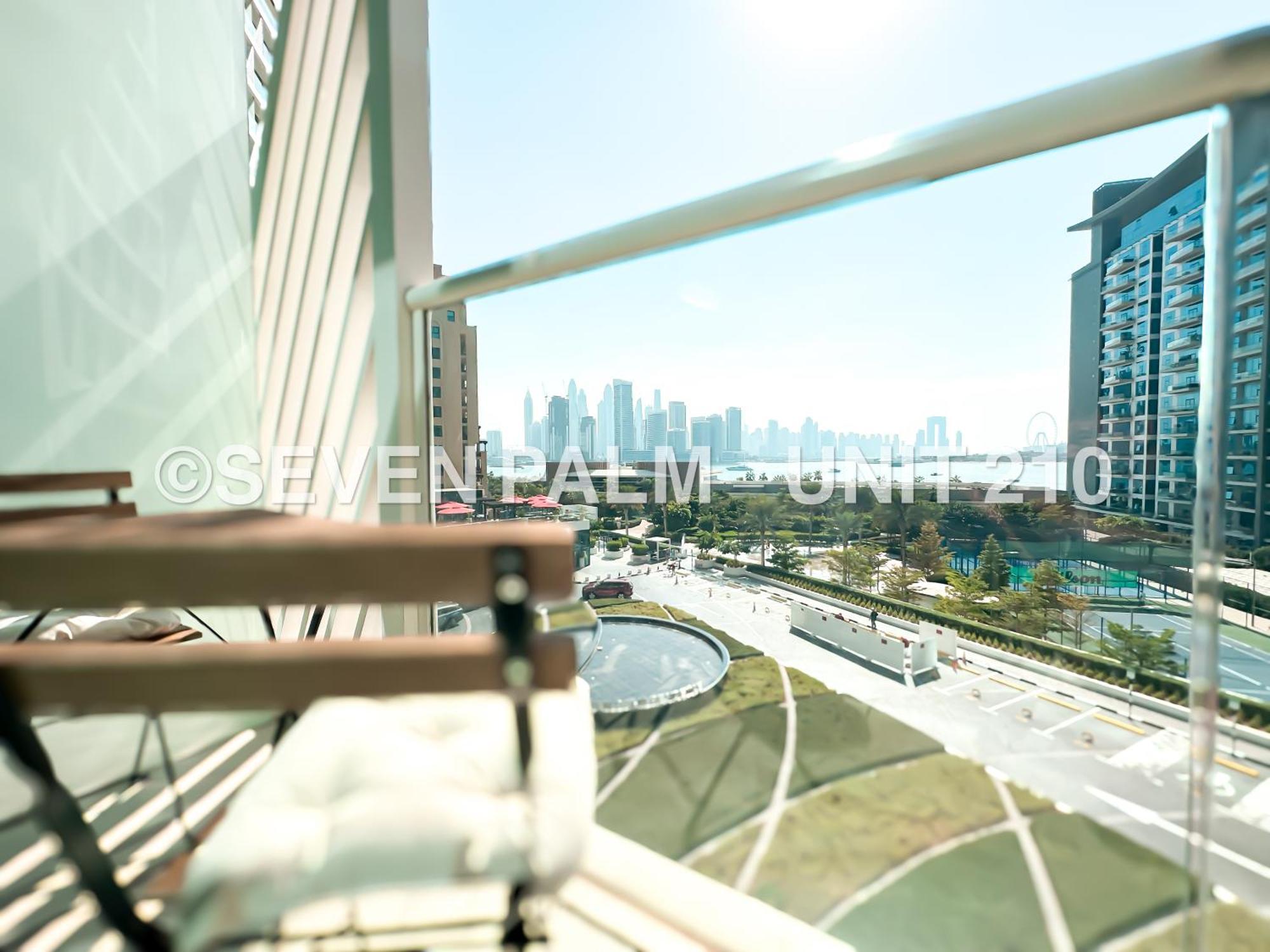 Luxus-Studio Mit Private Beach In Top-Lage, Meerblick & Infinity Pool! Dubai Eksteriør bilde
