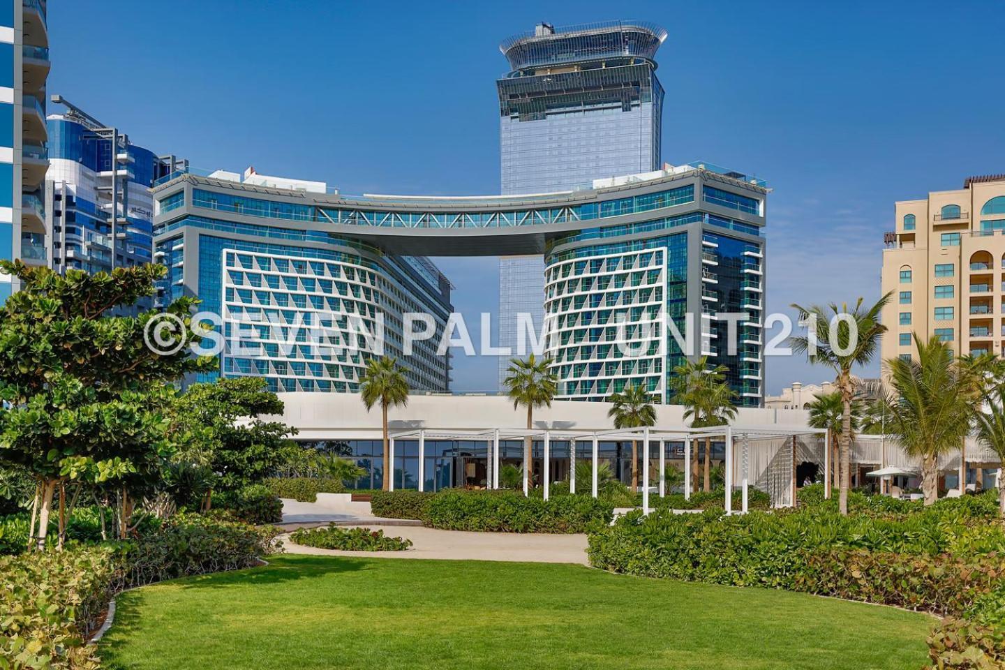 Luxus-Studio Mit Private Beach In Top-Lage, Meerblick & Infinity Pool! Dubai Eksteriør bilde